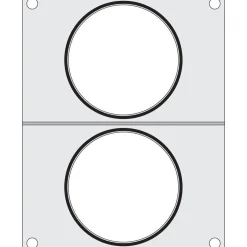 Hendi Traysealer matrix 2x soepcontainer ø115 mm