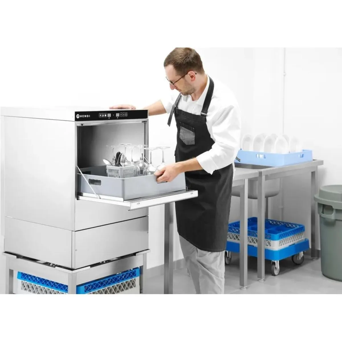 Hendi Vaatwasser 40x40 - 3600W Hot