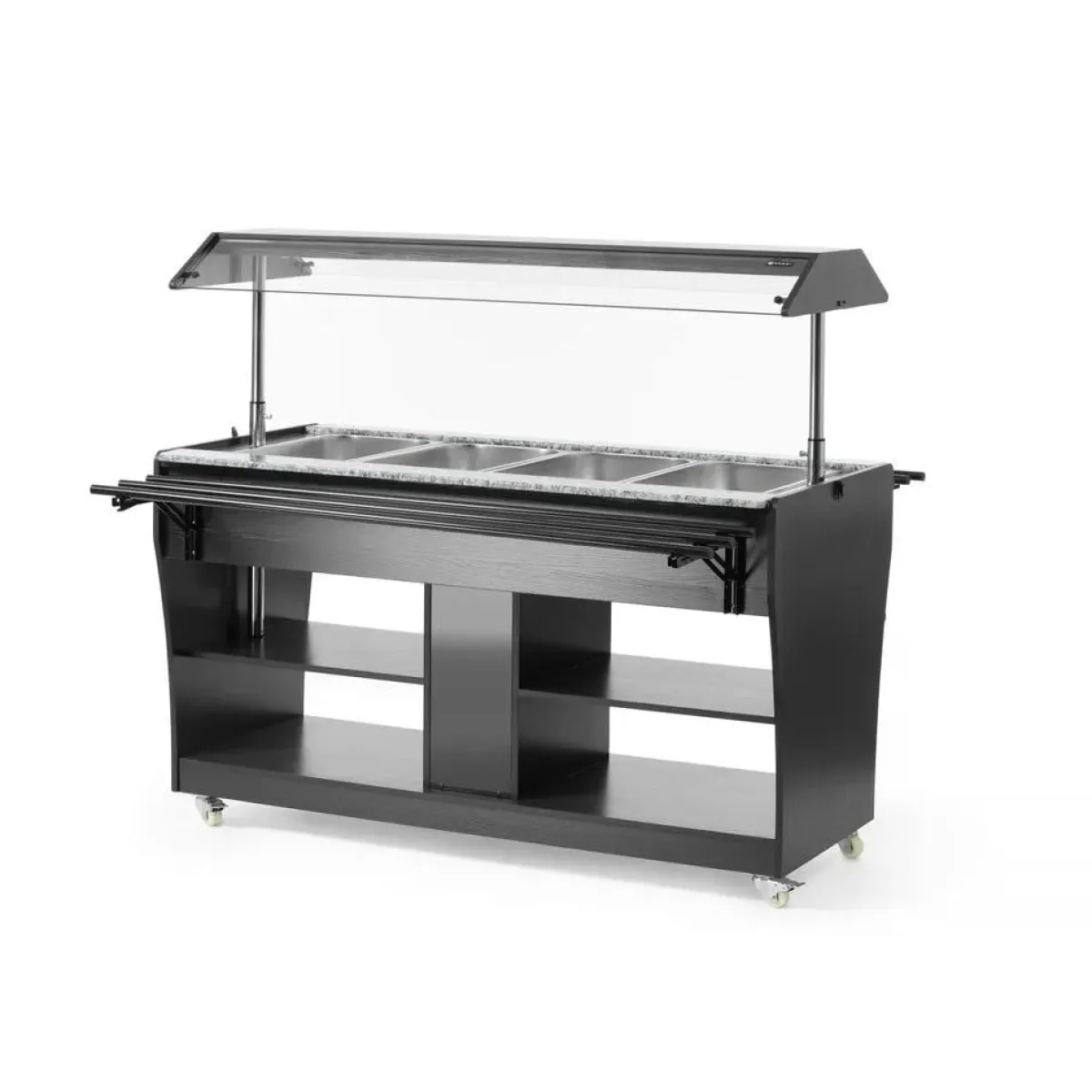 Hendi Warm buffet display incl. 4x GN1/1 Online