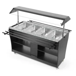 Hendi Warm buffet display incl. 4x GN1/1 Online