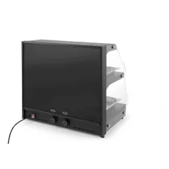 Hendi Warmhoudvitrine Quartz tweelaags New