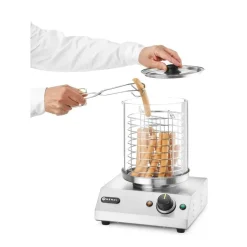 Hendi Worstenwarmer met glazen container Best