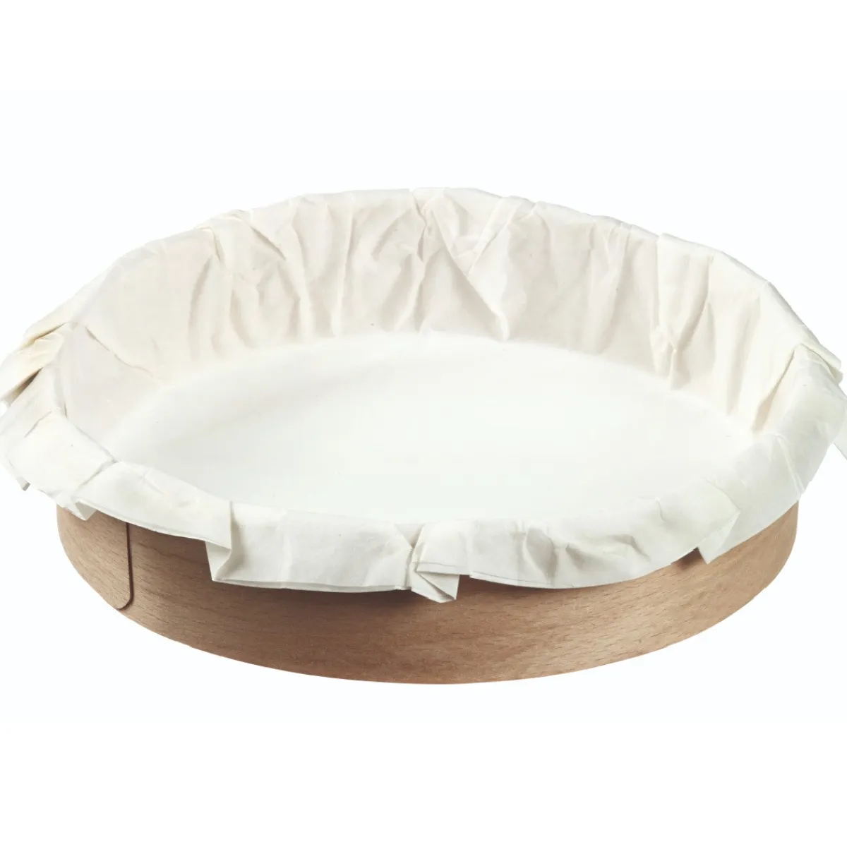 House of Marie HoM Bakring Hout met Bakpapier Ø20x4cm 300st. New