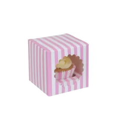 House of Marie HoM Cupcake Doosje 1 Circus (incl. tray met venster) 3st. Hot