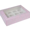 House of Marie HoM Cupcake Doosje 12 Circus (incl. tray met venster) 50st** Hot