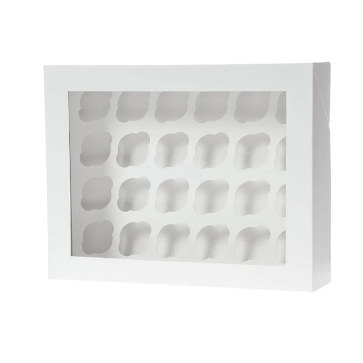 House of Marie HoM Cupcake Doosje 24 MINI Wit (incl. tray met venster) 2st. Online