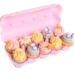 House of Marie HoM Eierdoos Roze 10 Eieren 12st. Sale