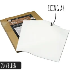 Prints on Pastry Icing sheets A4-formaat (20 vellen) Best