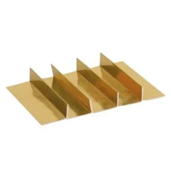 Overig Interieur Chocoladeletterdoos 5-vaks Goud 48 stuks Clearance