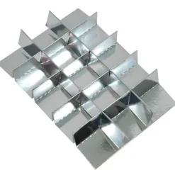 Overig Interieur Chocoladeletterdoos 15-vaks Zilver 100st.