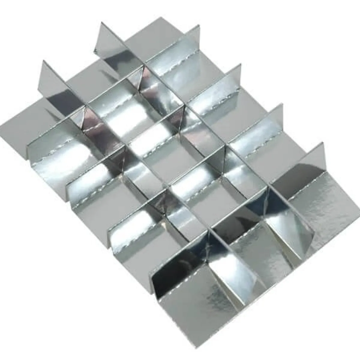 Overig Interieur Chocoladeletterdoos 15-vaks Zilver 100st.