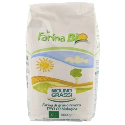 Molino Grassi Italiaanse Bloem Farina Tipo 00 Biologisch 1kg New