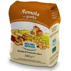 Molino Grassi Italiaanse Bloem Semola (droge pasta) 5kg Hot