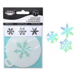 JEM Sjabloon Sneeuwvlokken Set/3 New