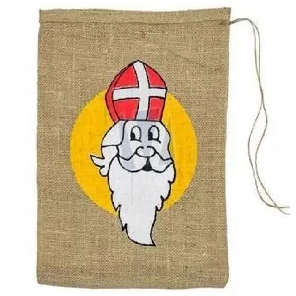 Overig Jute Zak Sinterklaas 30x40cm Discount