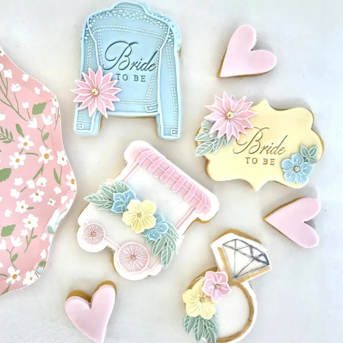 Katy Sue Mold Bloemen en Bladeren Hot