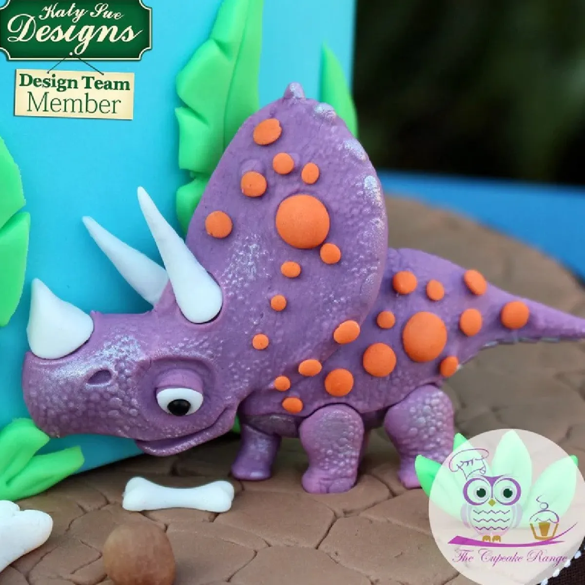 Katy Sue Mold Dino Triceratops** Outlet