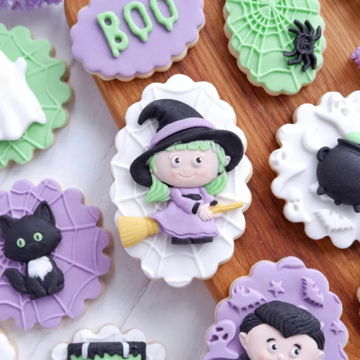Katy Sue Mold Halloween Heks, Kat en Ketel Outlet
