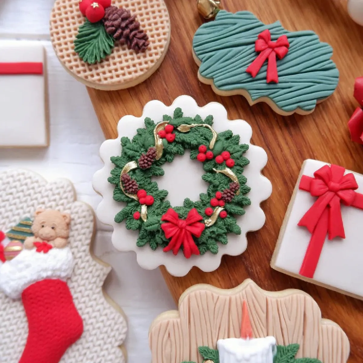 Katy Sue Mold Kerstkrans Best