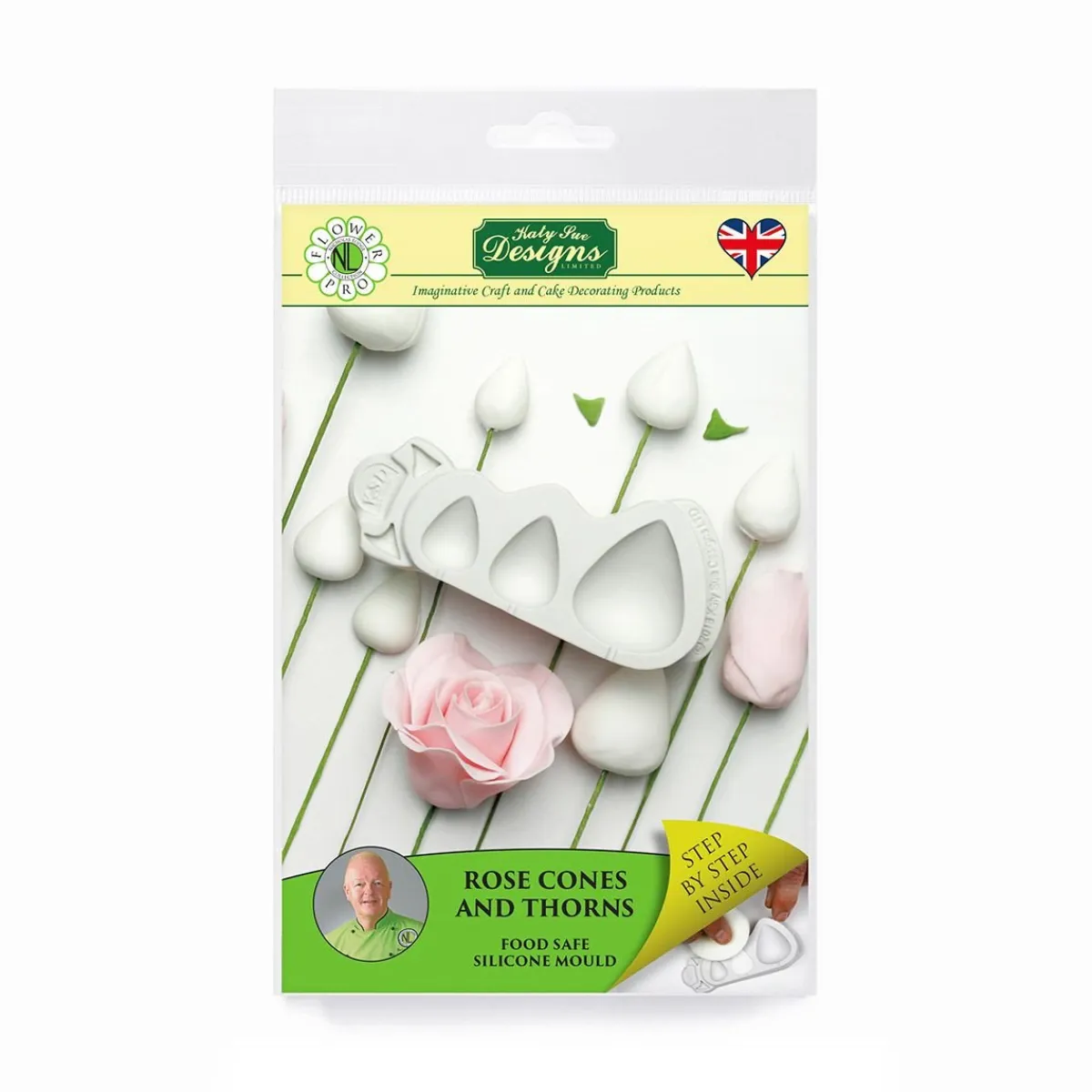 Katy Sue Mold Rozenkegels en Doorns Clearance