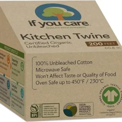 If You Care Keukentouw Ongebleekt Katoen 60m