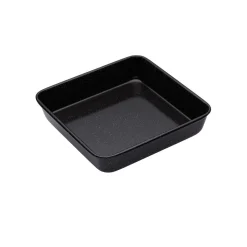 Kitchen Craft Bakblik Emaille Vierkant 23x23x4cm Best