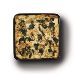 Kitchen Craft Bakblik Emaille Vierkant 23x23x4cm Best