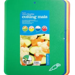 Kitchen Craft Flexibele Snijplank Set/4 New