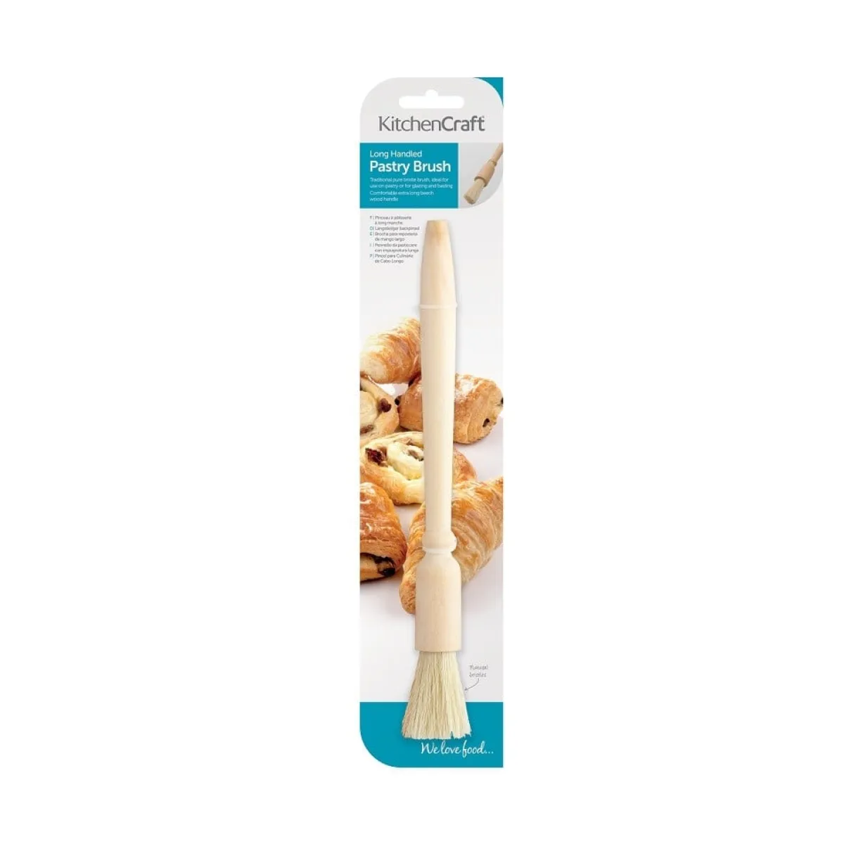 Kitchen Craft Houten Kwast 2cm (25cm) Discount