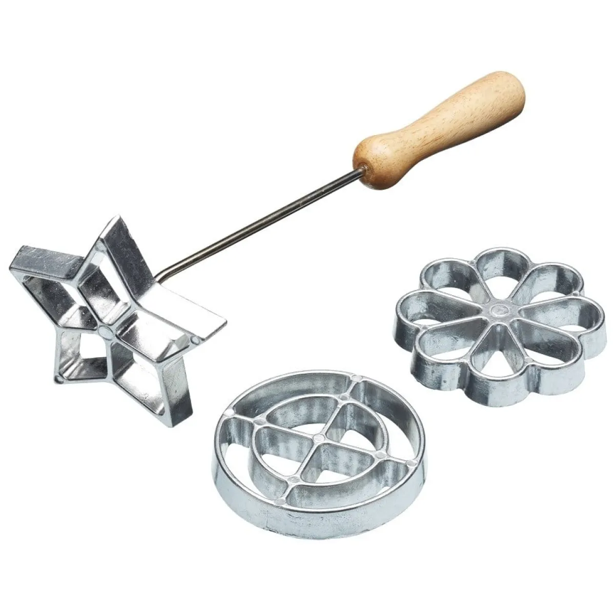 Kitchen Craft Rozet Mallen IJzer Set/3 Discount