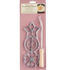Kitchen Craft Rozet Mallen IJzer Set/3 Discount