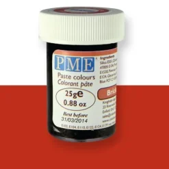 PME Kleurstof gel Brick Red 25 gram Clearance