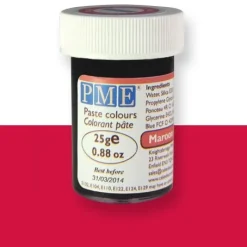 PME Kleurstof gel Maroon Red 25 gram Best