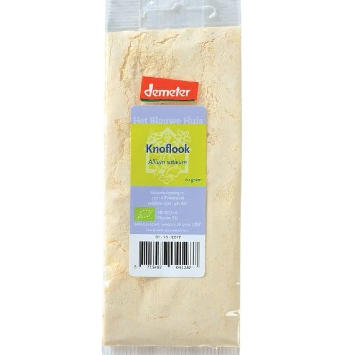 Demeter Knoflook Poeder Biologisch 20g