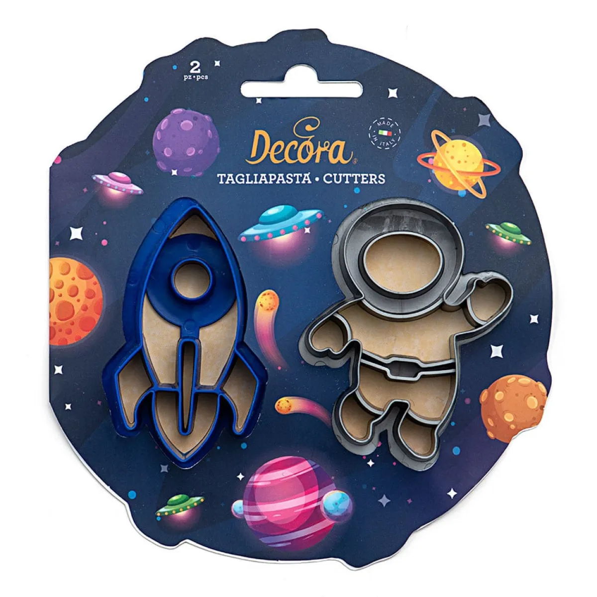 Decora Koekjes Uitsteker Astronaut en Raket