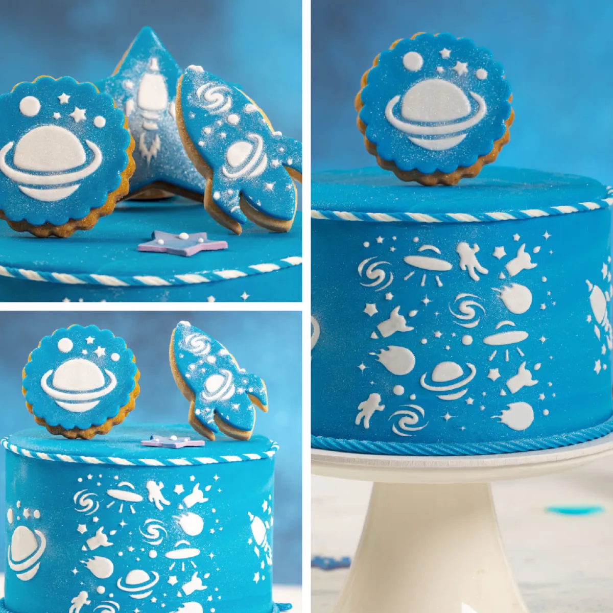 Decora Koekjes Uitsteker Astronaut en Raket