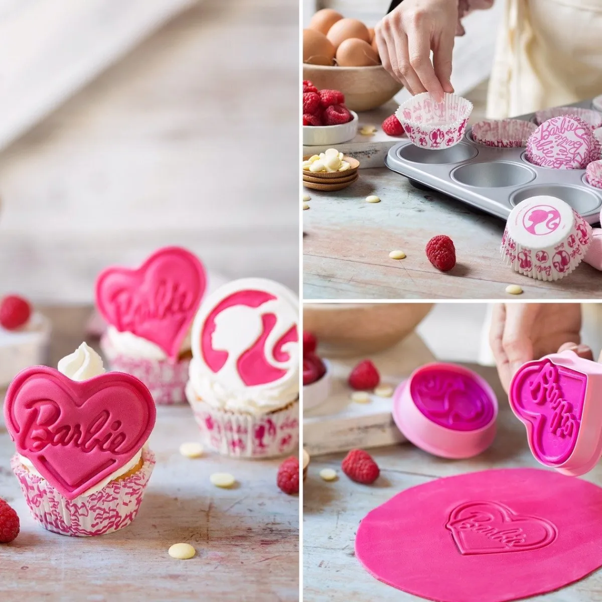 Decora Koekjes Uitsteker Barbie 2-delig New