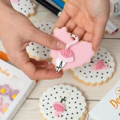 Decora Koekjes Uitsteker Hart Gekarteld Set/4 Hot