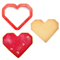 Decora Koekjes Uitsteker Hart Modern Geo** Hot