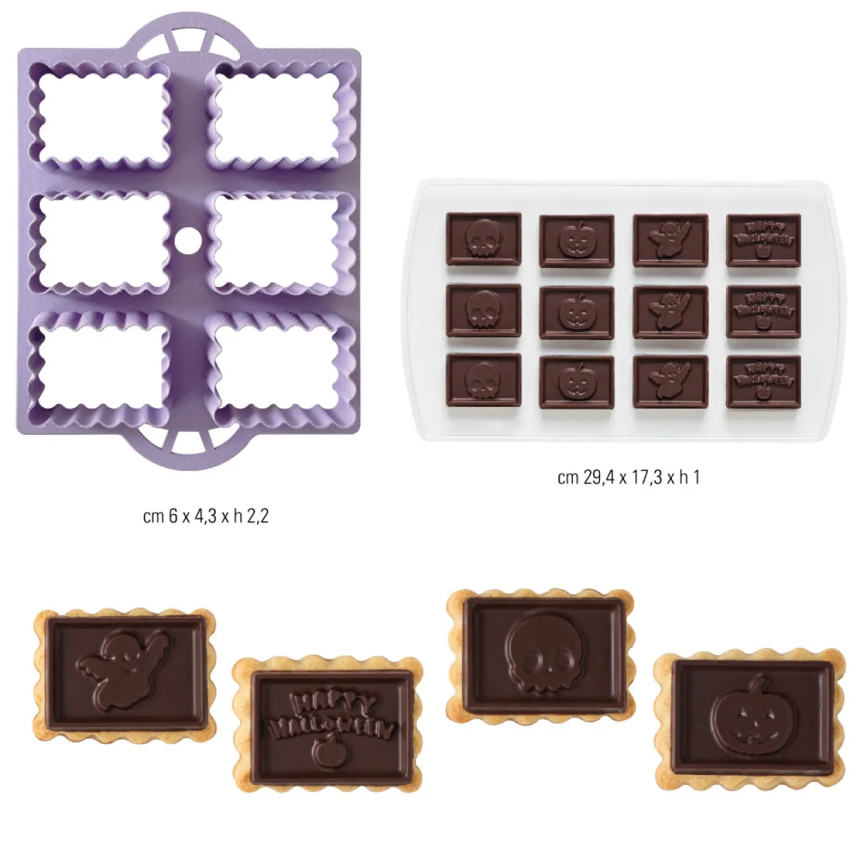 Decora Koekjes Uitsteker & Mold Halloween Set 2-delig Best