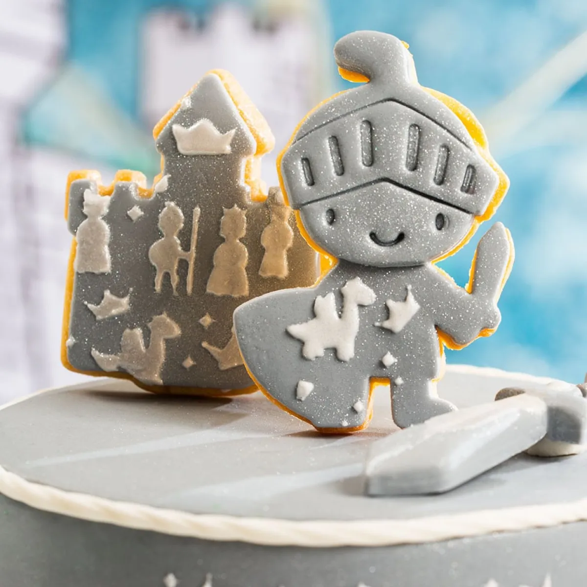 Decora Koekjes Uitsteker Ridder en Zwaard New