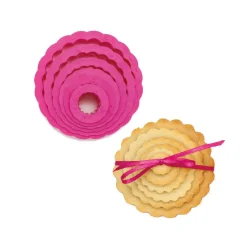 Decora Koekjes Uitsteker Rond Gekarteld Set/6 New