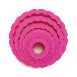 Decora Koekjes Uitsteker Rond Gekarteld Set/6 New