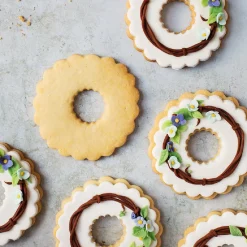 Decora Koekjes Uitsteker Rond Gekarteld Set/6 New