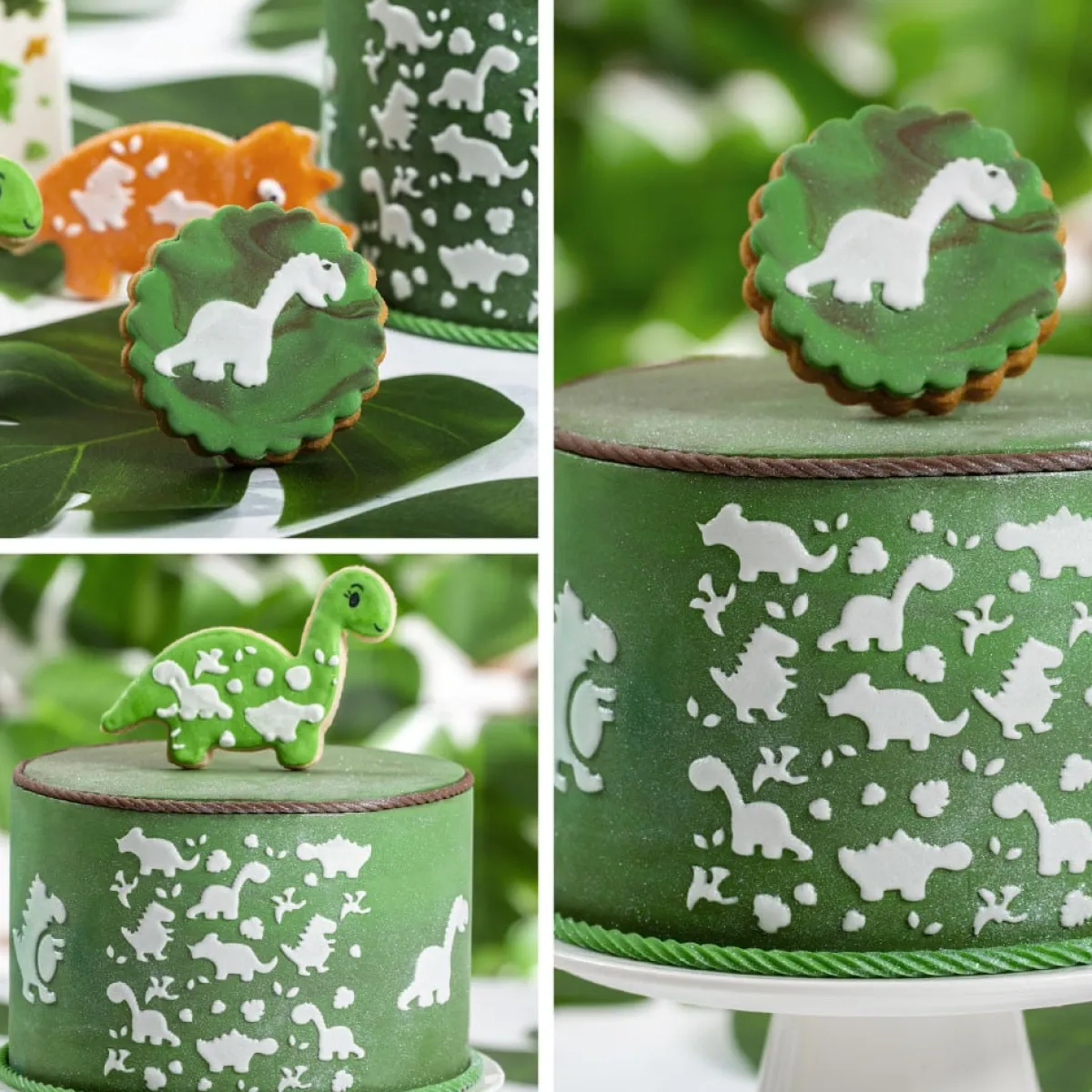 Decora Koekjes Uitsteker Set Dino's 2-delig Best