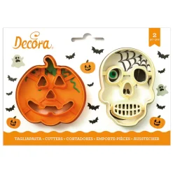 Decora Koekjes Uitsteker Set Doodshoofd & Pompoen Halloween Sale