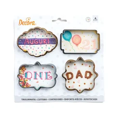 Decora Koekjes Uitsteker Set Frames 4-delig Discount