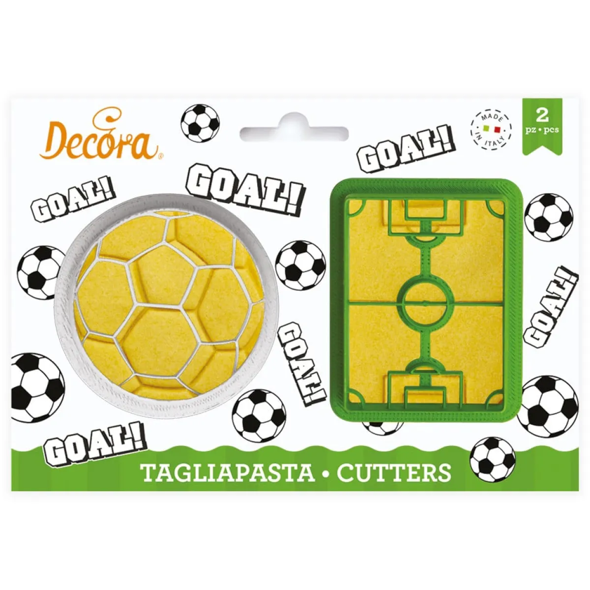 Decora Koekjes Uitsteker Set Goal 2-delig Discount