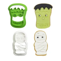 Decora Koekjes Uitsteker Set Halloween Monsters 2-delig New