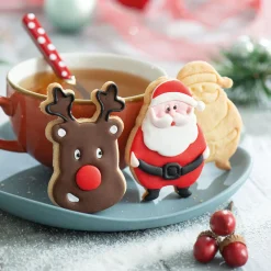 Decora Koekjes Uitstekerset Kerstman & Rendier Hot